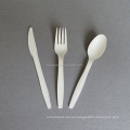 Eco Biodegradable Disposable Cornstarch Spoon